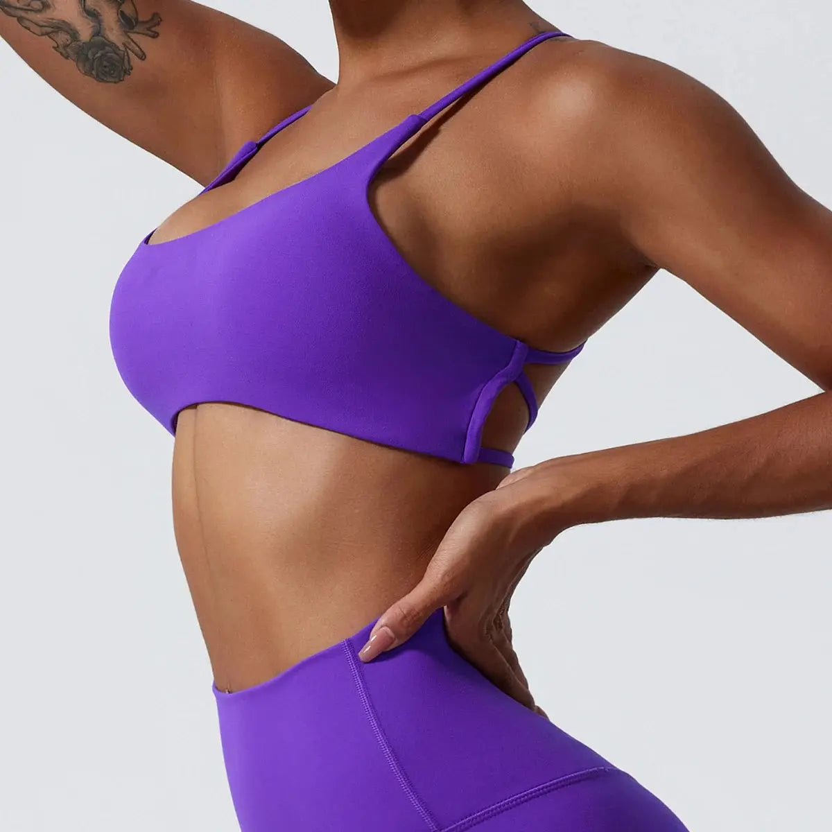 Super Soft Fabric Back Cross Sports Bra Gym Top Women Higher Quality Yoga Clothes Women Fitness Running Bra Workout Yoga Bra Little Addiction