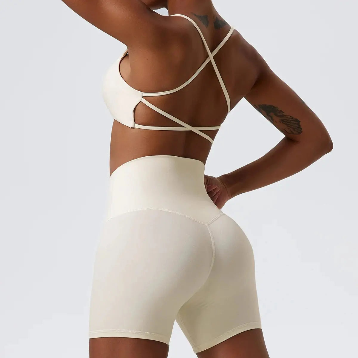 Super Soft Fabric Back Cross Sports Bra Gym Top Women Higher Quality Yoga Clothes Women Fitness Running Bra Workout Yoga Bra Little Addiction