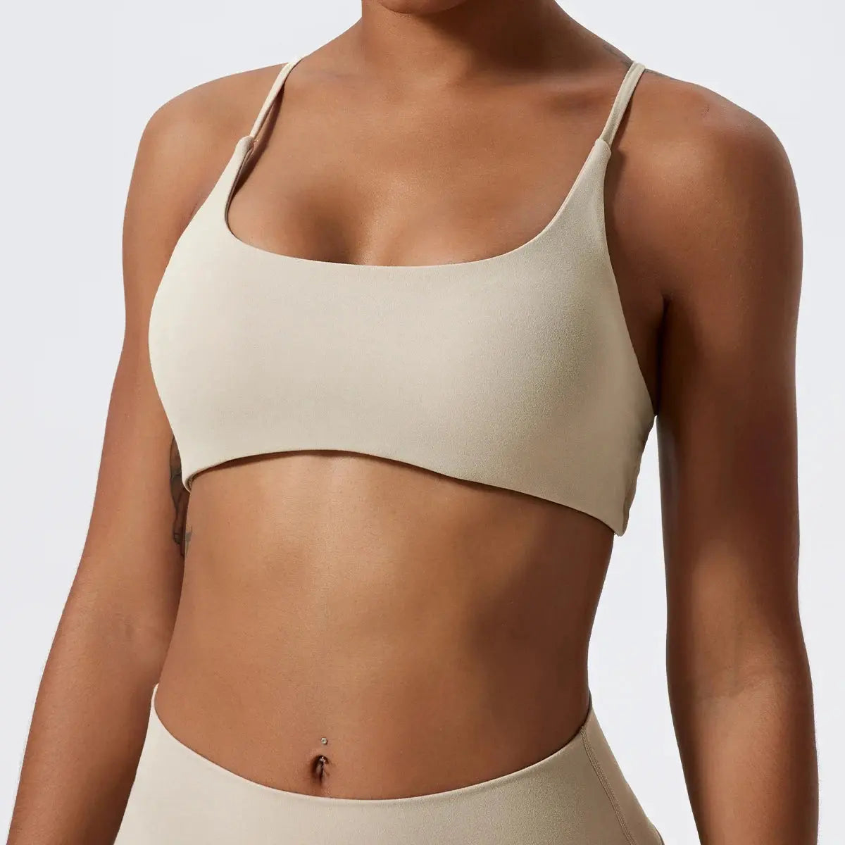 Super Soft Fabric Back Cross Sports Bra Gym Top Women Higher Quality Yoga Clothes Women Fitness Running Bra Workout Yoga Bra Little Addiction