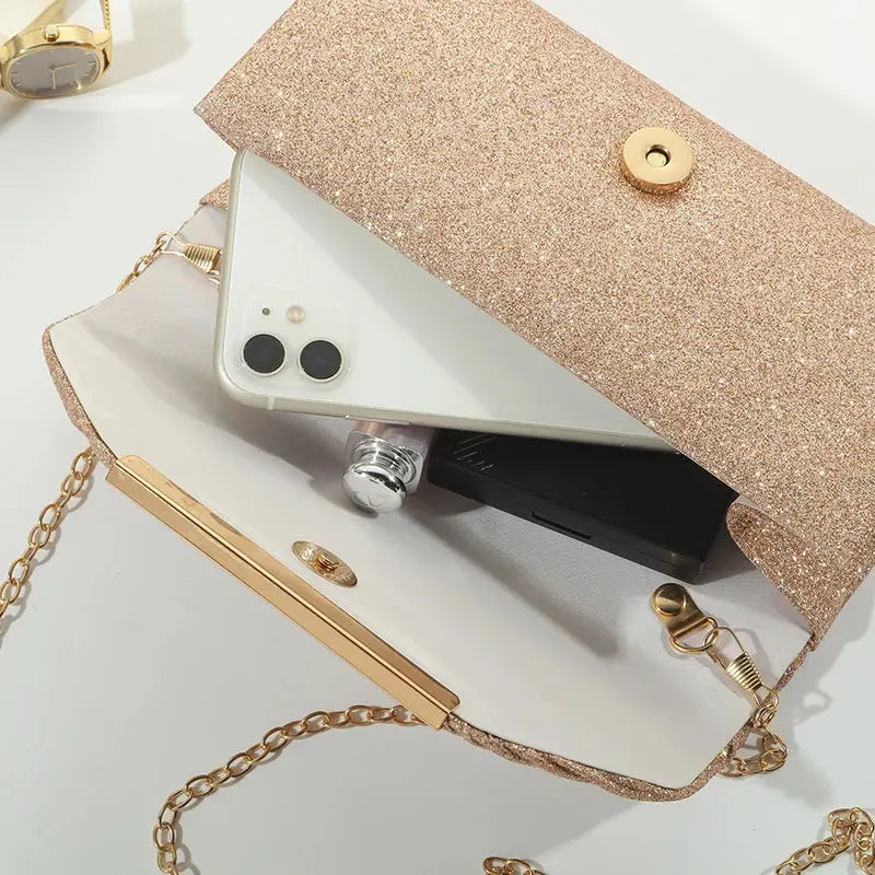 Fashion Elegant Clutch Bag New 2023 Hot Selling Chain Dinner Bag Bride Bridesmaid Lady Handbag Factory Outlet Little Addiction
