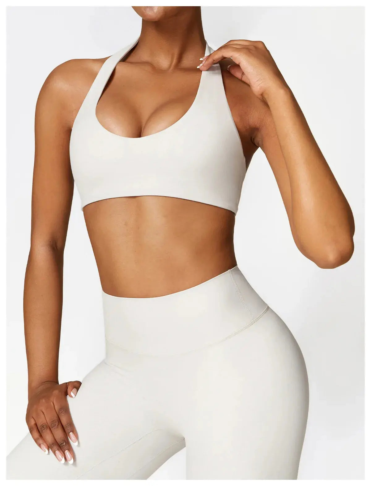 Breathable Fitness Workout Tank Top High Intensity Beauty Back Sports Top Wireless Padded Comfy Gym Yoga Underwear Sports Bra Little Addiction