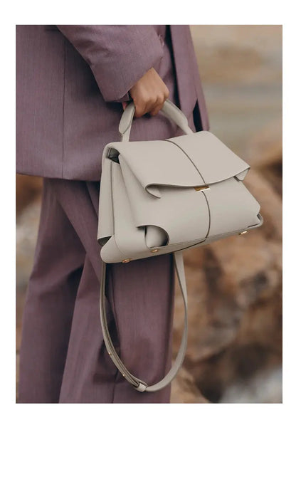 Light luxury brand women's handbag for autumn and winter 2025, new designer high-end pleated shoulder crossbody handbag Little Addiction