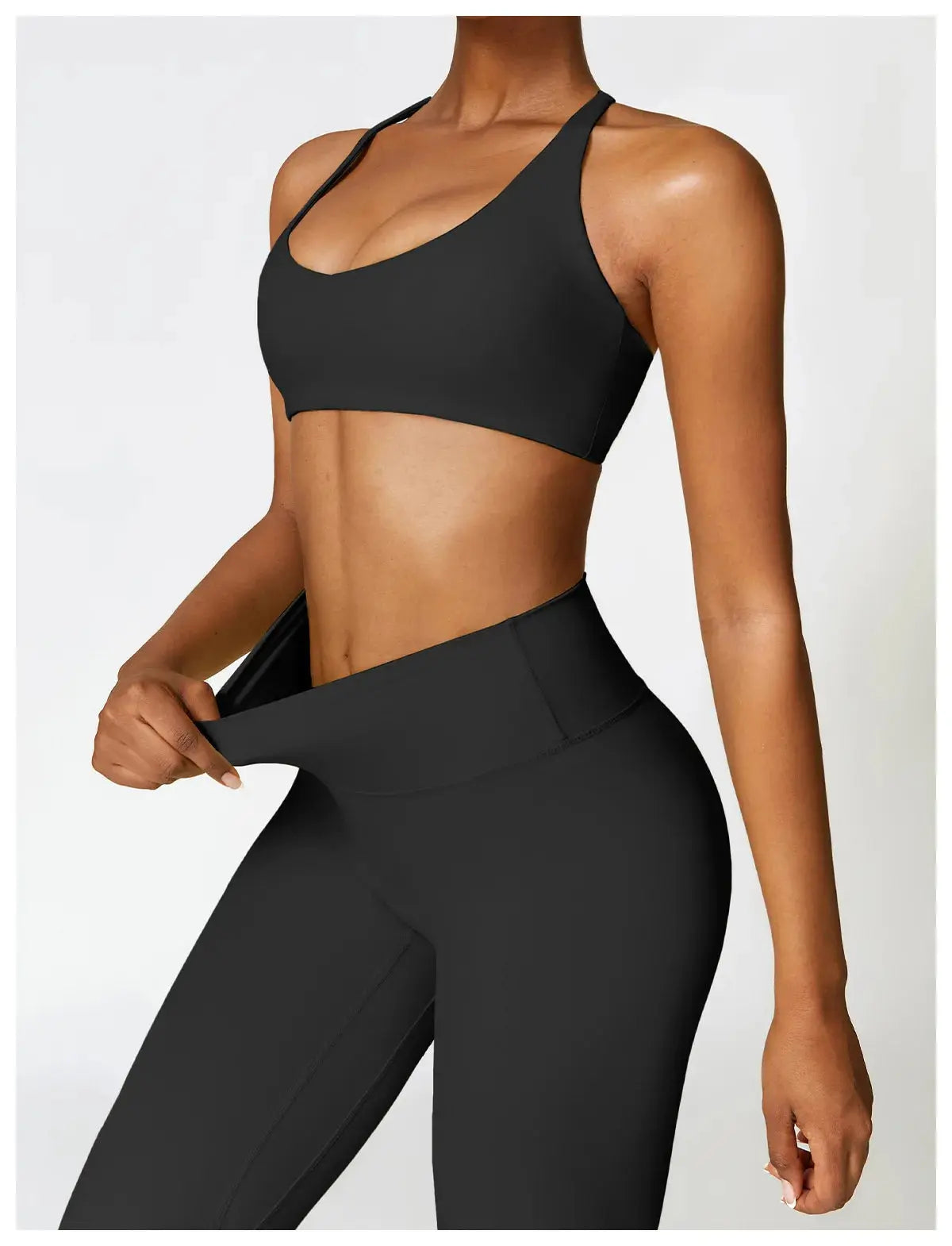 Breathable Fitness Workout Tank Top High Intensity Beauty Back Sports Top Wireless Padded Comfy Gym Yoga Underwear Sports Bra Little Addiction