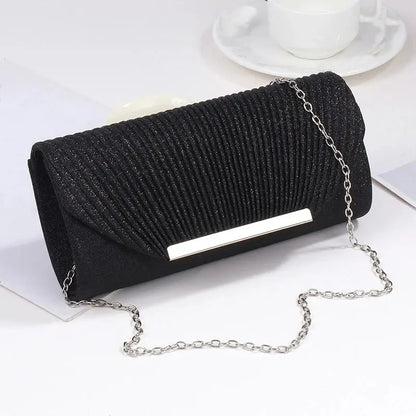 Fashion Elegant Clutch Bag New 2023 Hot Selling Chain Dinner Bag Bride Bridesmaid Lady Handbag Factory Outlet Little Addiction