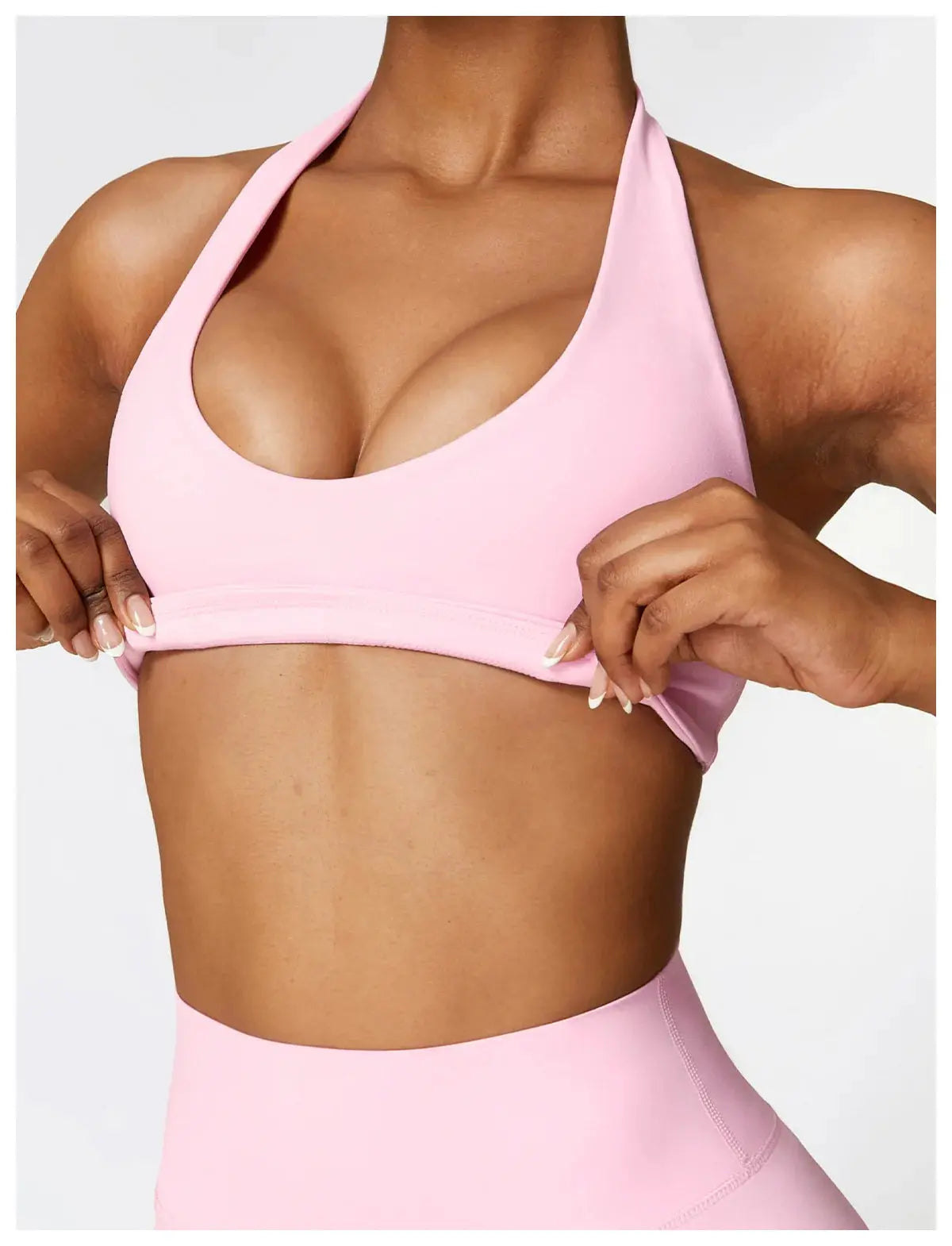 Breathable Fitness Workout Tank Top High Intensity Beauty Back Sports Top Wireless Padded Comfy Gym Yoga Underwear Sports Bra Little Addiction
