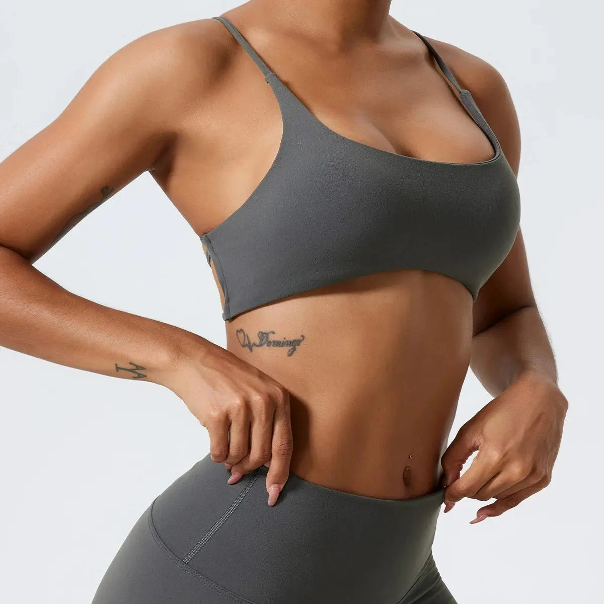 Super Soft Fabric Back Cross Sports Bra Gym Top Women Higher Quality Yoga Clothes Women Fitness Running Bra Workout Yoga Bra Little Addiction