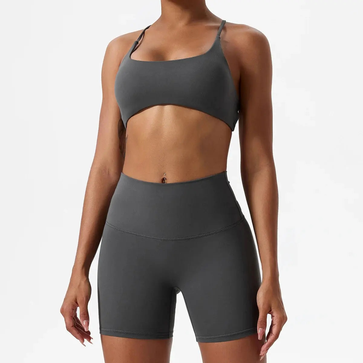 Super Soft Fabric Back Cross Sports Bra Gym Top Women Higher Quality Yoga Clothes Women Fitness Running Bra Workout Yoga Bra Little Addiction