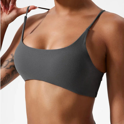 Super Soft Fabric Back Cross Sports Bra Gym Top Women Higher Quality Yoga Clothes Women Fitness Running Bra Workout Yoga Bra Little Addiction