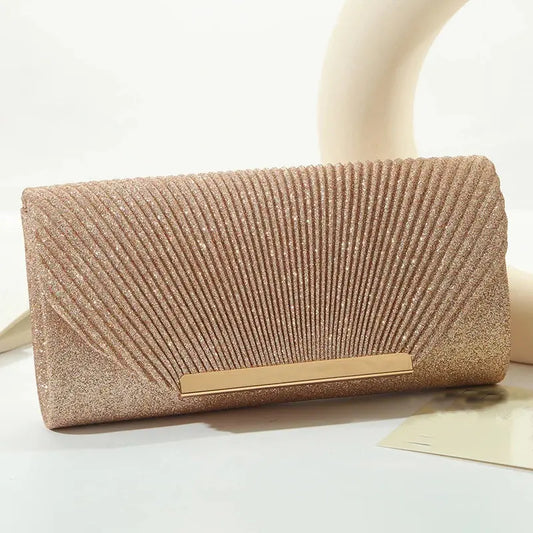Fashion Elegant Clutch Bag New 2023 Hot Selling Chain Dinner Bag Bride Bridesmaid Lady Handbag Factory Outlet Little Addiction
