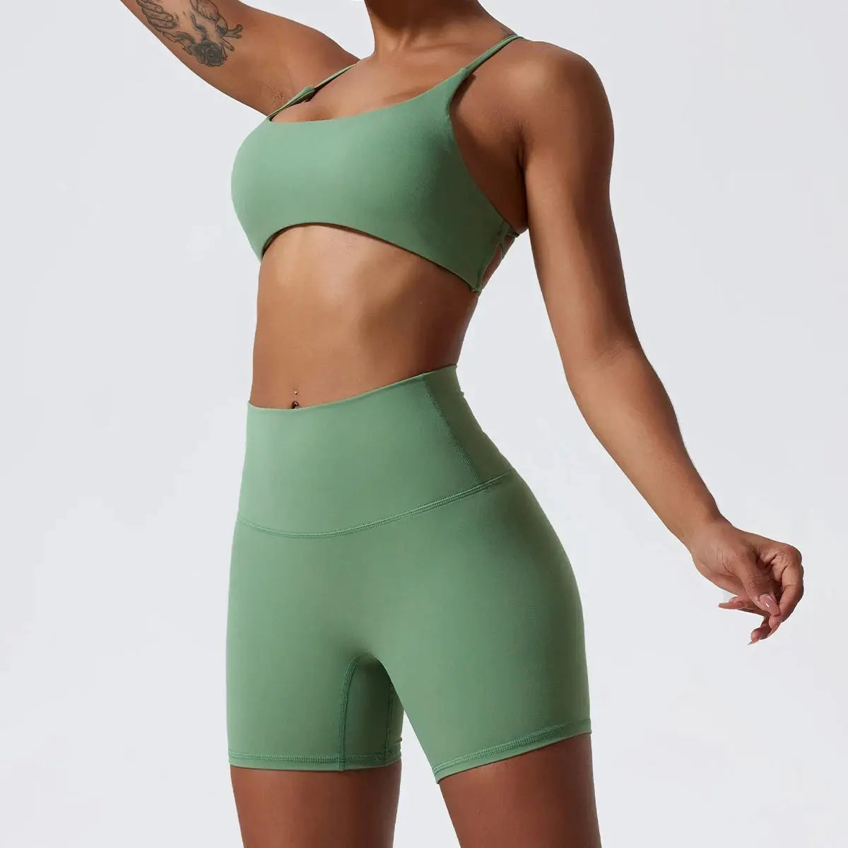 Super Soft Fabric Back Cross Sports Bra Gym Top Women Higher Quality Yoga Clothes Women Fitness Running Bra Workout Yoga Bra Little Addiction
