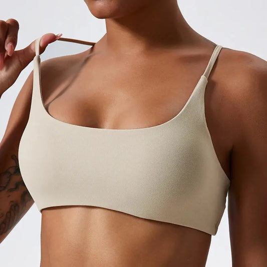 Super Soft Fabric Back Cross Sports Bra Gym Top Women Higher Quality Yoga Clothes Women Fitness Running Bra Workout Yoga Bra Little Addiction